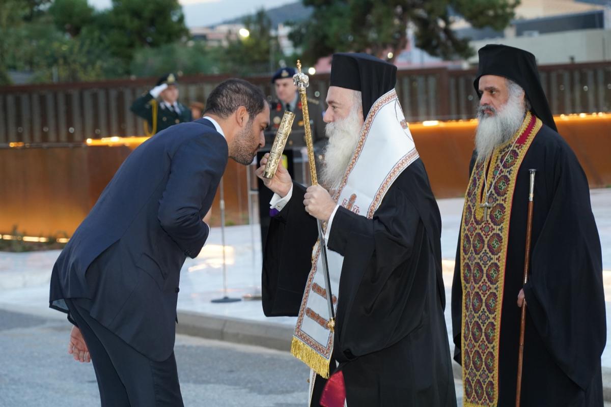 Παρουσία ΥΦΕΘΑ Ιωάννη Κεφαλογιάννη στην τελετή εγκαινίων του Μνημείου Ηρώων των Ενόπλων Δυνάμεων