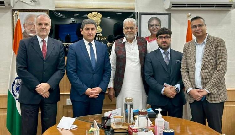 Συναντήσεις ΥπΑΑΤ, Λευτέρη Αυγενάκη με Ινδούς Υπουργούς στο Νέο Δελχί