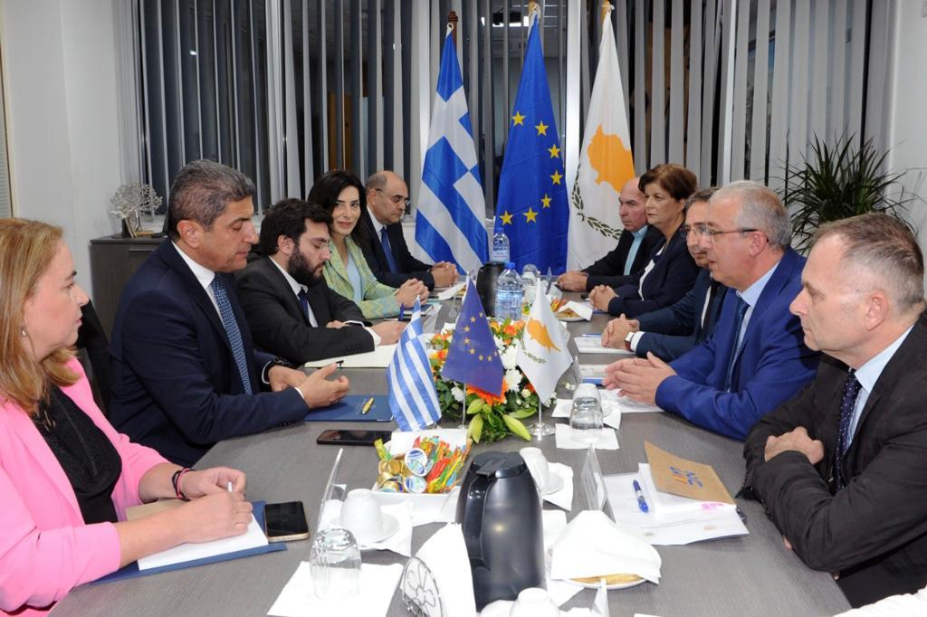 Συνάντηση Υπουργών Αγροτικής Ανάπτυξης Ελλάδας και Κύπρου, Λευτέρη Αυγενάκη και Πέτρου Ξενοφώντος