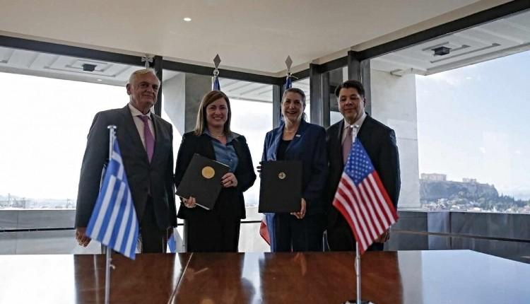 Ελλάδα και Ηνωμένες Πολιτείες υπέγραψαν Μνημόνιο Κατανόησης για θέματα ενεργειακής συνεργασίας