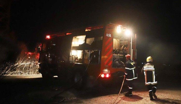 Ηράκλειο: Συναγερμός τα ξημερώματα για πυρκαγιά σε τυροκομείο
