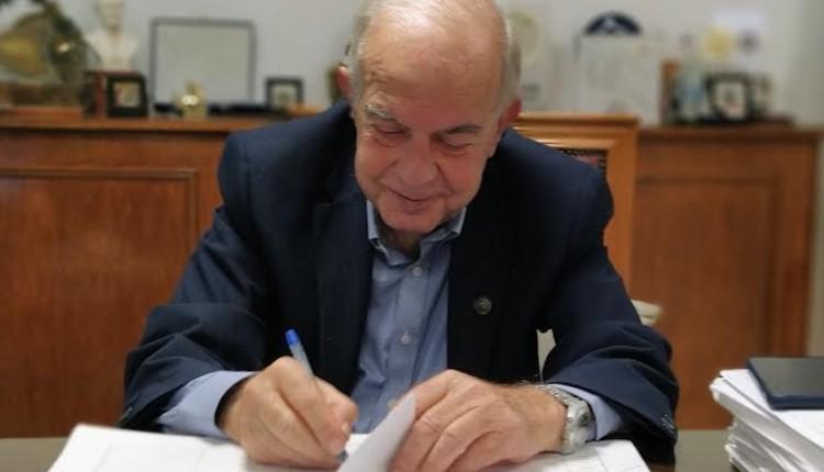 Υπογραφή σύμβασης για την άρση της επικινδυνότητας και την αποκατάσταση του νεωρικού ανοίγματος στη Χανιώπορτα