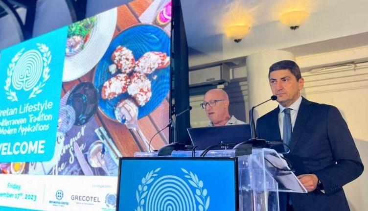 Ομιλία ΥπΑΑΤ, Λευτέρη Αυγενάκη στο 2ο Διεθνές Συνέδριο του Ελληνικού Κέντρου Αριστείας για υγεία και ευεξία