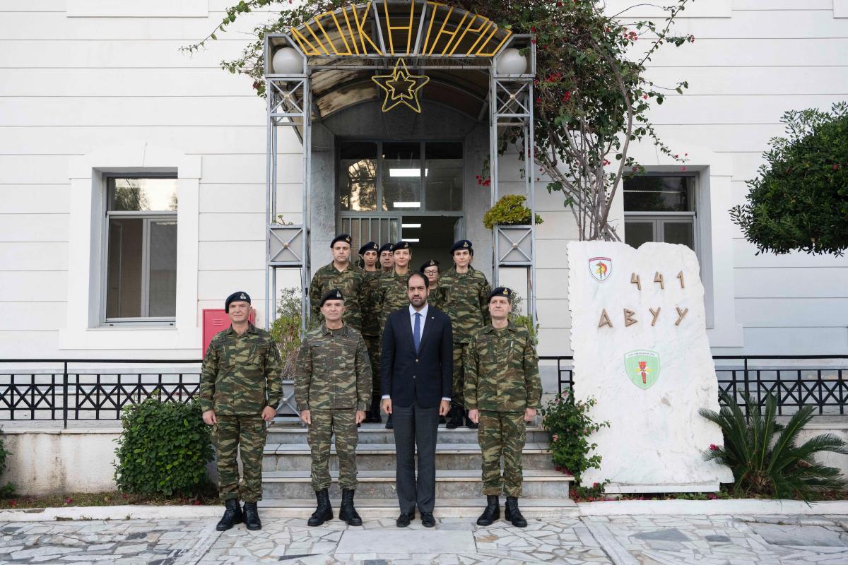 Επίσκεψη ΥΦΕΘΑ Ιωάννη Κεφαλογιάννη στην 441 ΑΒΥΥ