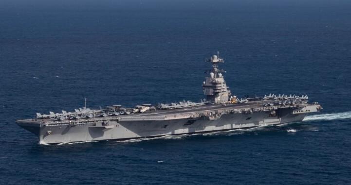 Χανιά: Στη βάση της Σούδας και πάλι το πυρηνοκίνητο αεροπλανοφόρο «USS Gerald Ford»