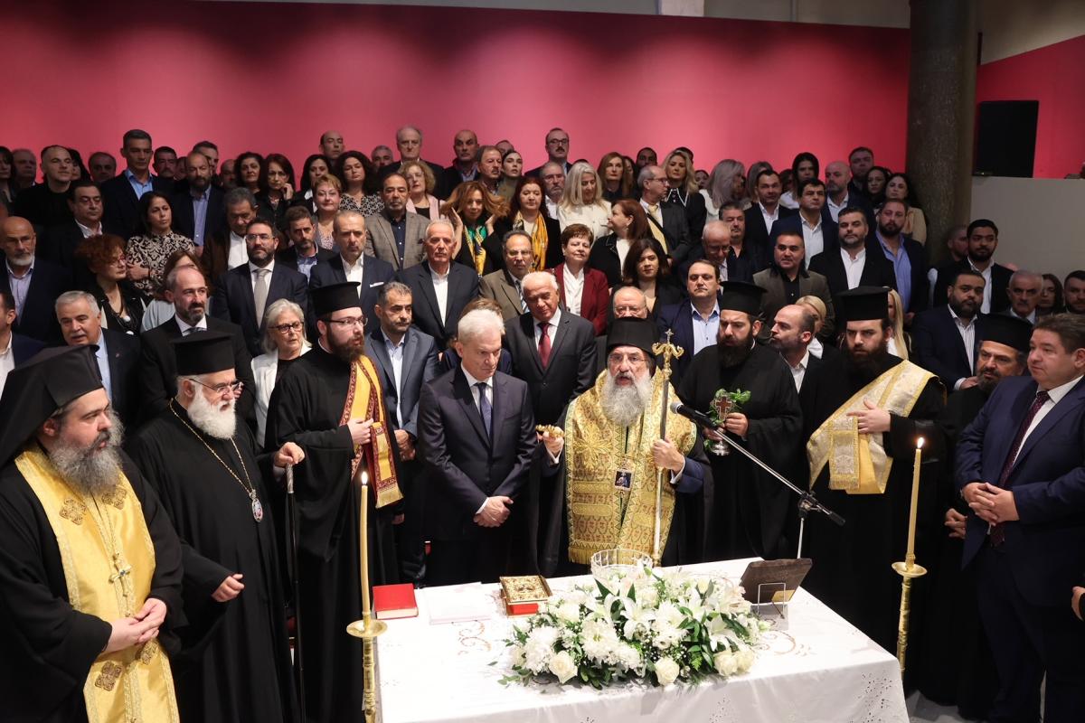 Ο Περιφερειάρχης Κρήτης στην ορκομωσία του Δημοτικού Συμβουλίου Ηρακλείου