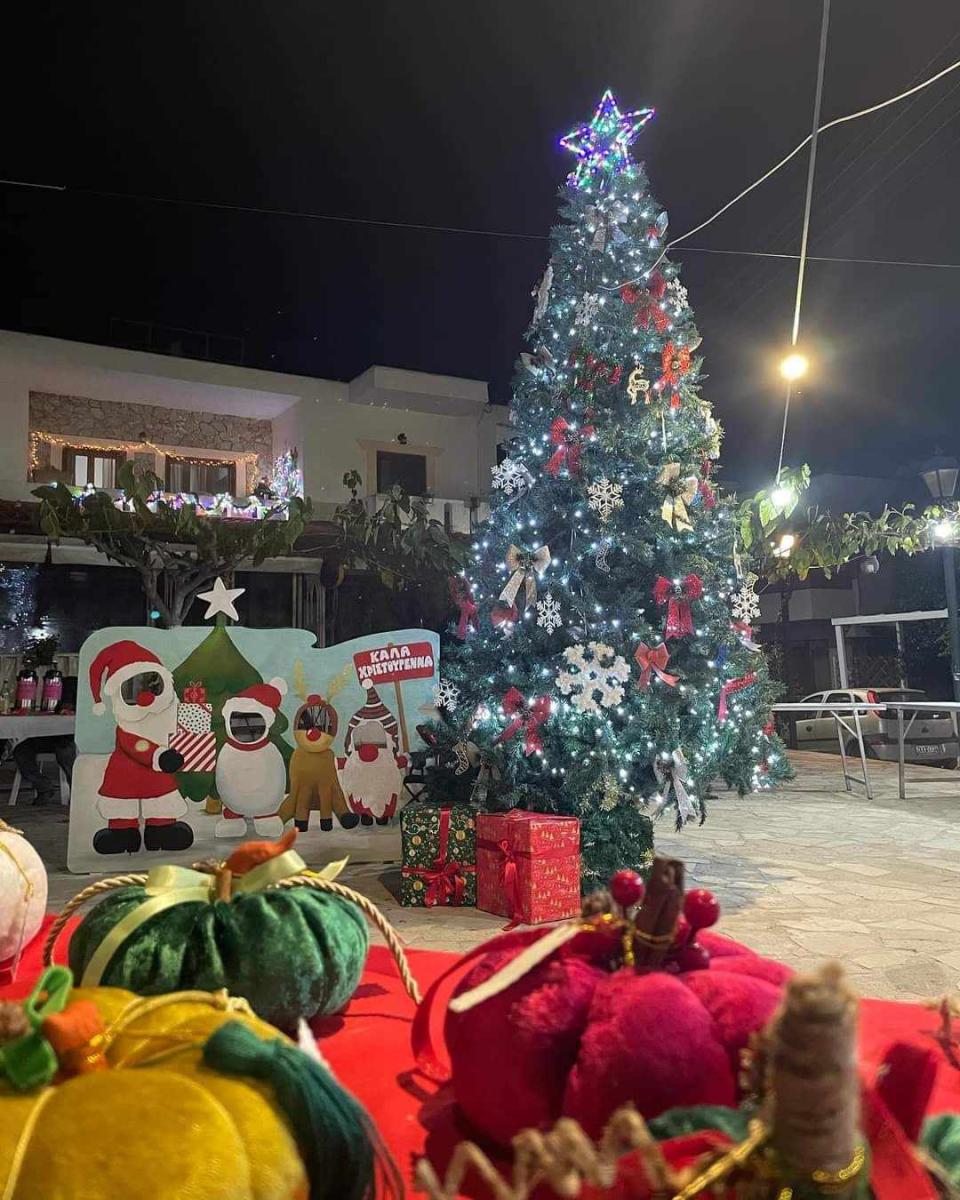 Χριστουγεννιάτικος στολισμός στα χωριά του Δήμου Φαιστού (pics)