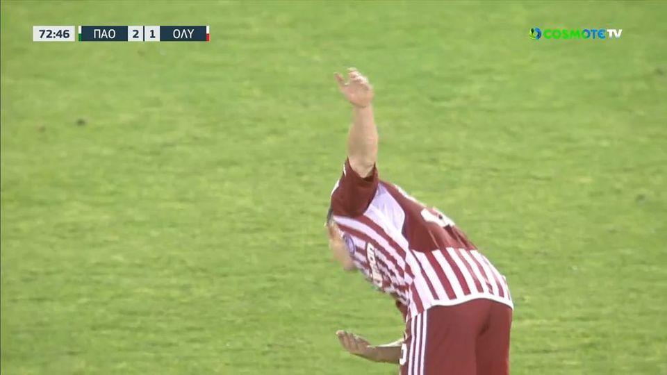 Παναθηναϊκός - Ολυμπιακός | 2-1, ''ζωγράφισε'' ο Ποντένσε, απίθανη εκτέλεση και υπόκλιση στο κοινό των πρασίνων