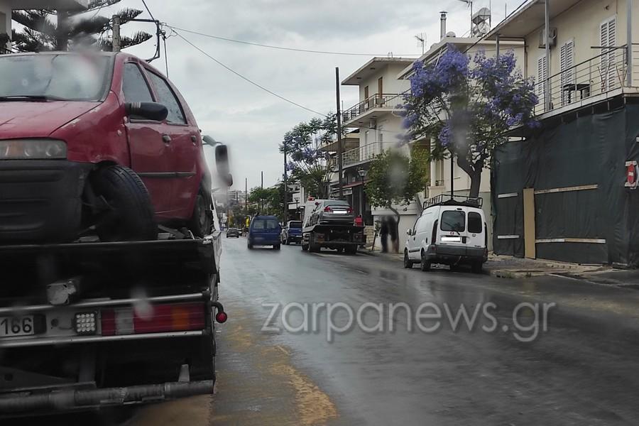 Πρωινό τροχαίο στη Κρήτη – Δύο αυτοκίνητα συγκρούστηκαν (pic)