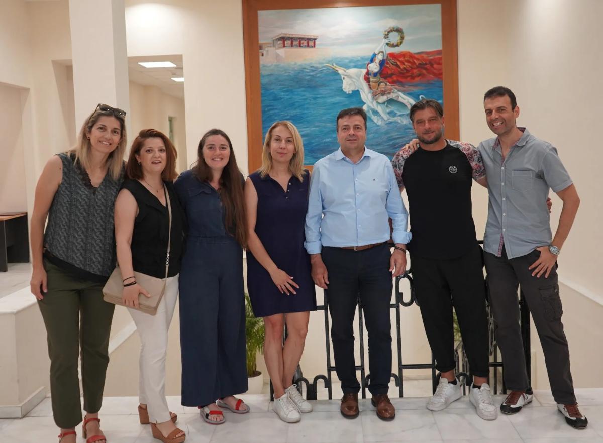 Συνάντηση Νίκου Συριγωνάκη με τον σύλλογο εργαζομένων ΔΟΥ Ανατολικής Κρήτης