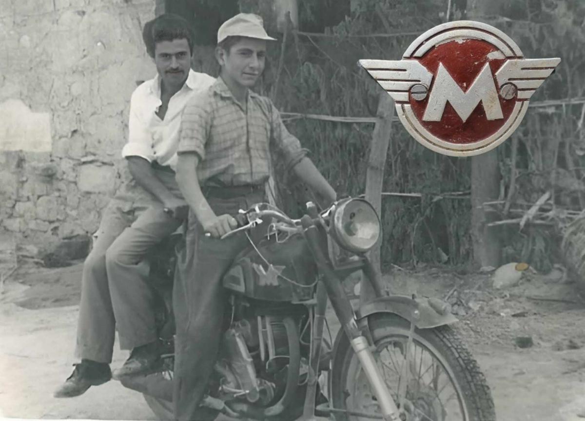 Βόλτα με μοτοσικλέτα στη Μεσαρά του '50...