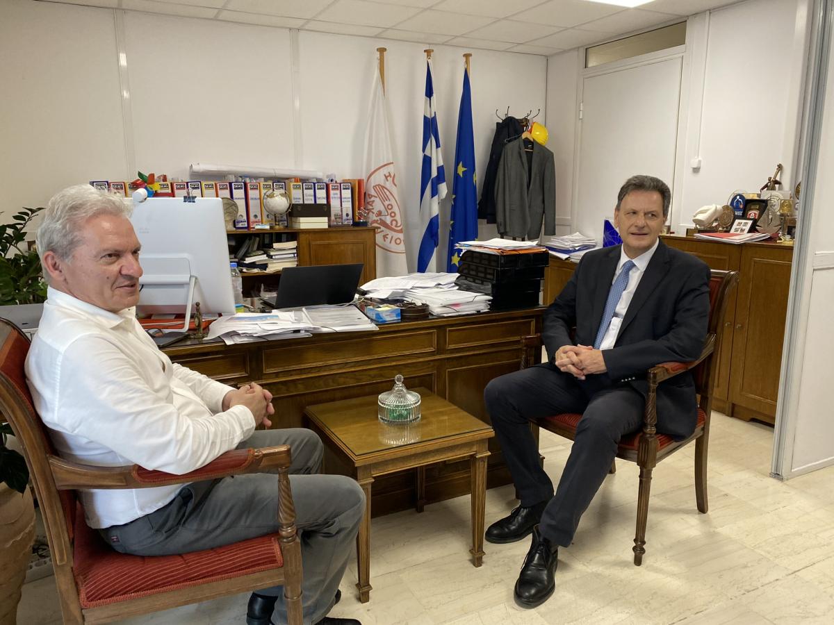 Στην Αθήνα η συνάντηση Καλοκαιρινού – Σκυλακάκη για το αίτημα του Δήμου Ηρακλείου για νέα ρύθμιση για τα αυθαίρετα