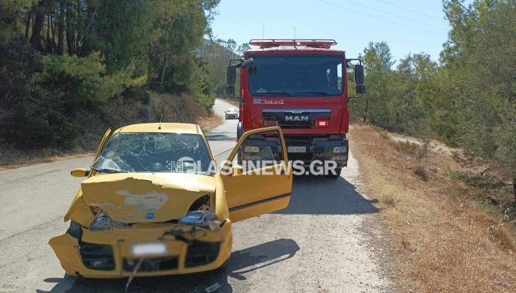 Κρήτη: Νέο σοβαρό τροχαίο με εγκλωβισμό έπειτα από μετωπική σύγκρουση - Δυο άτομα στο νοσοκομείο