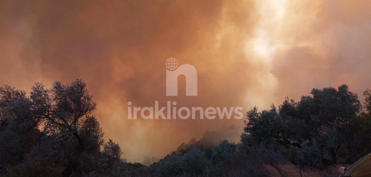 Φωτιά στο Ρέθυμνο: Αισιοδοξία για την πορεία και το αποτέλεσμα της πυρόσβεσης - Ανυπολόγιστες οι καταστροφές (pics & vid)