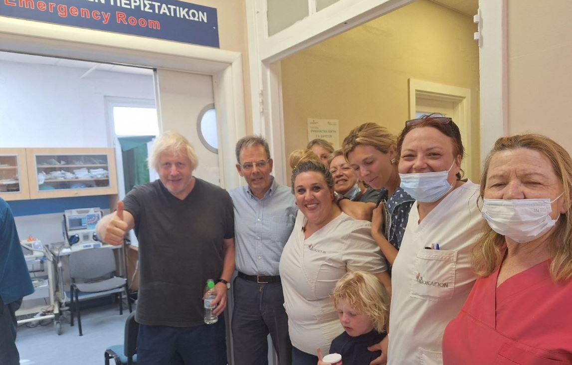 Στα επείγοντα του νοσοκομείου Καρύστου ο Μπόρις Τζόνσον – Τι συνέβη