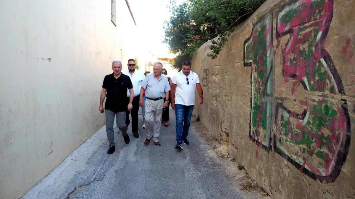 Συνάντηση του Αλέξη Καλοκαιρινού με τους κατοίκους στη Φορτέτσα