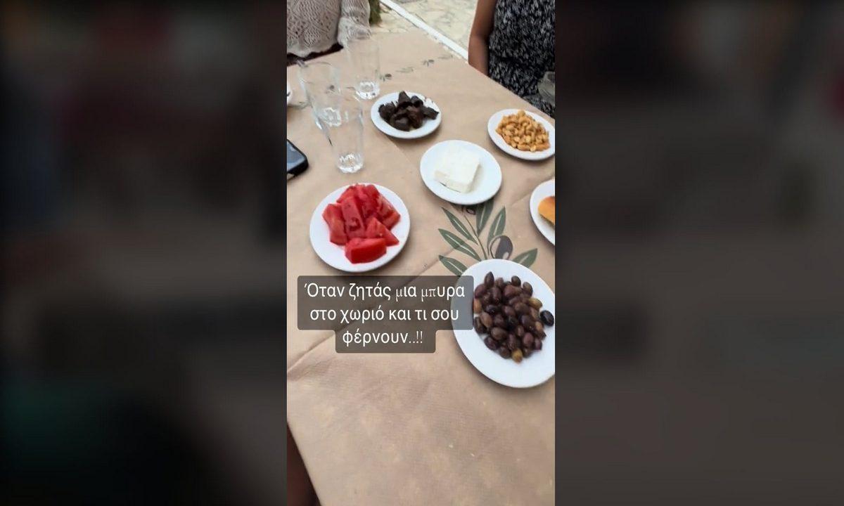 Στην Κρήτη παραγγέλνεις μια μπύρα και σου φέρνουν ένα σωρό πιατάκια! - Δείτε το viral βίντεο