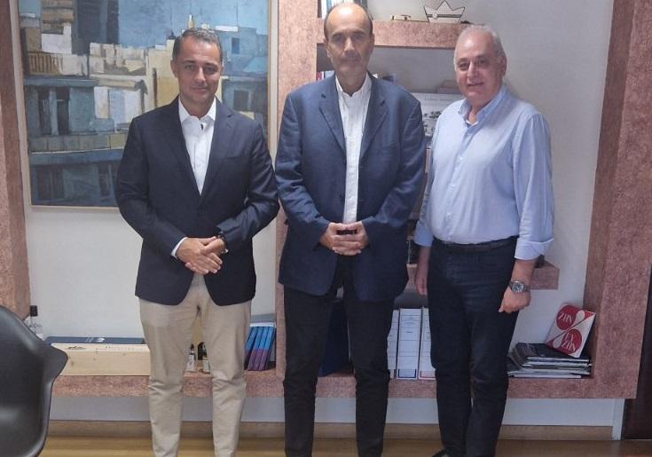 Συνάντηση του Δημάρχου Βιάννου Παύλου Μπαριτάκη με τον Ειδικό Γραμματέα Διαχείρισης Προγραμμάτων