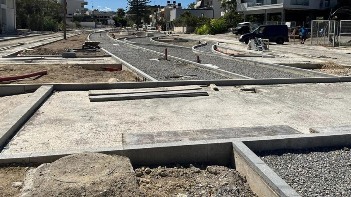 Ηράκλειο: Συνεχίζονται τα έργα στο Πάρκο Ερυθραίας - Πώς θα διαμορφωθεί ο χώρος (pics)