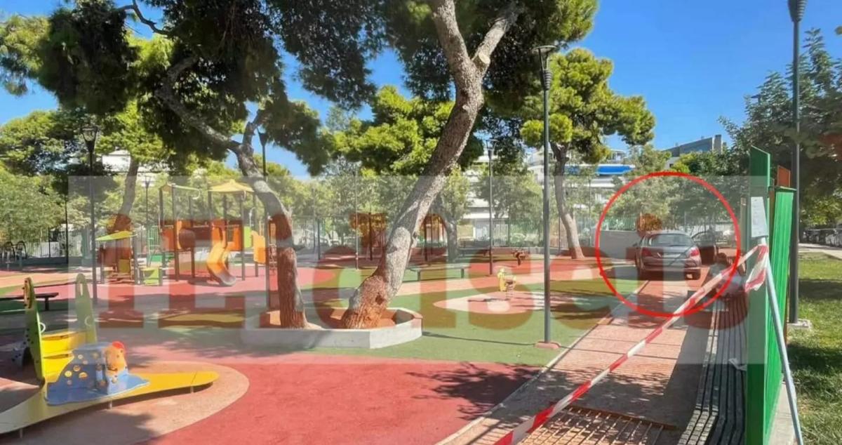 Πανικός: Ηλικιωμένη με ΙΧ έσπασε τα κάγκελα και μπήκε σε παιδική χαρά γεμάτη παιδιά!