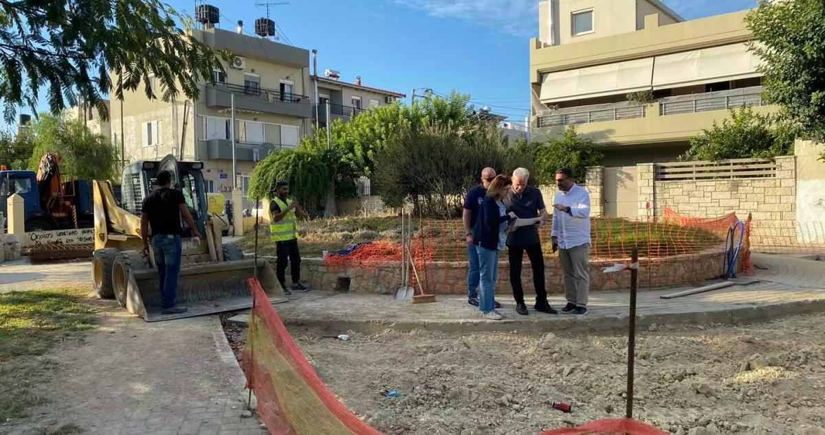 Ηράκλειο: Δυο παιδικές χαρές με όργανα και για παιδιά με αναπηρία, δημιουργούνται στον Κατσαμπά