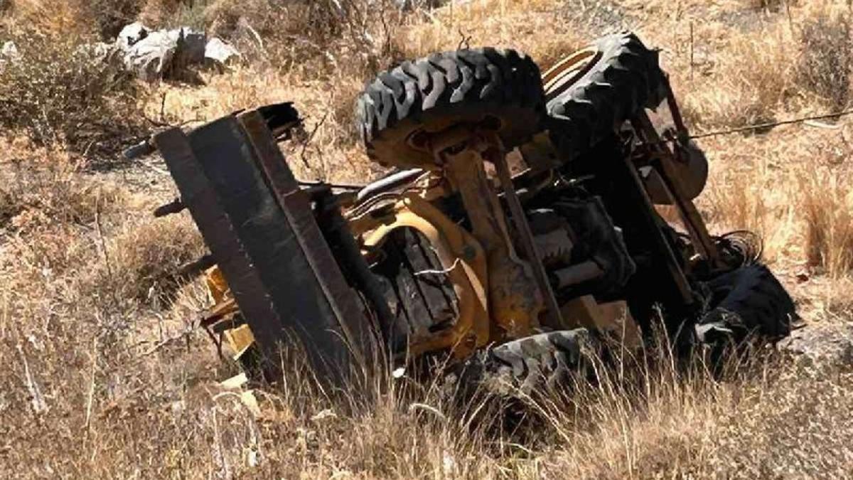 Κρήτη: Δύο άτομα εγκλωβίστηκαν σε μηχάνημα έργου που τούμπαρε - Ένας σοβαρά τραυματίας