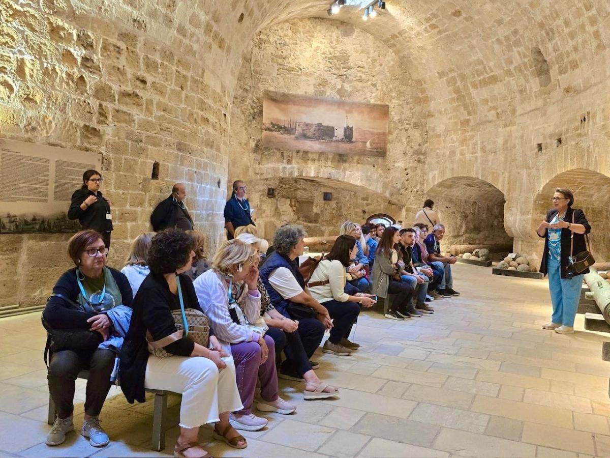 Με μεγάλη επιτυχία η «Χαρτοδιαδρομή… στο Δήμο μας» του Σαββάτου σε ναούς της πόλης και στο φρούριο του Κούλε