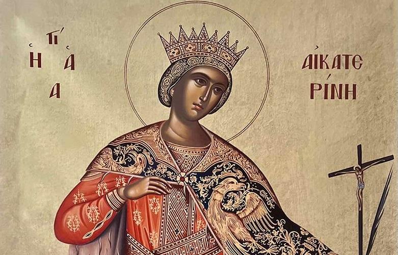 Το πρόγραμμα των Ιερών Ακολουθιών της πανήγυρης στον Ιερό Ναό Αγίας Αικατερίνης Τυμπακίου