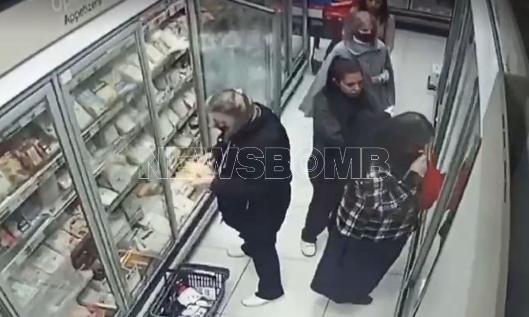 Τρεις γυναίκες Ρομά πλησίασαν ηλικιωμένη σε σούπερ μάρκετ και της έκλεψαν 1.500 ευρώ (vid)