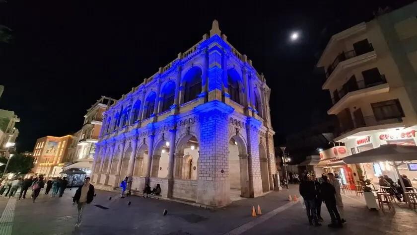 Στα «μπλε» η Λότζια για την Παγκόσμια Ημέρα για τον διαβήτη