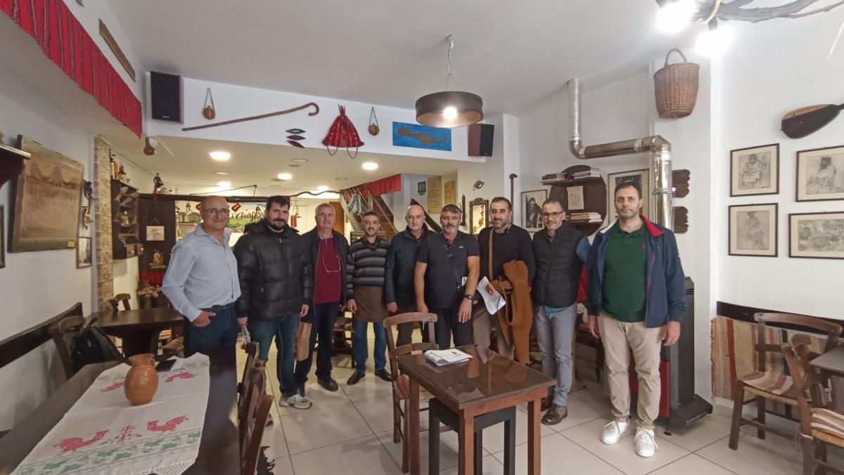 Περιοδεία Μανώλη Κουμαντάκη σε Αρκαλοχώρι και Καστέλι