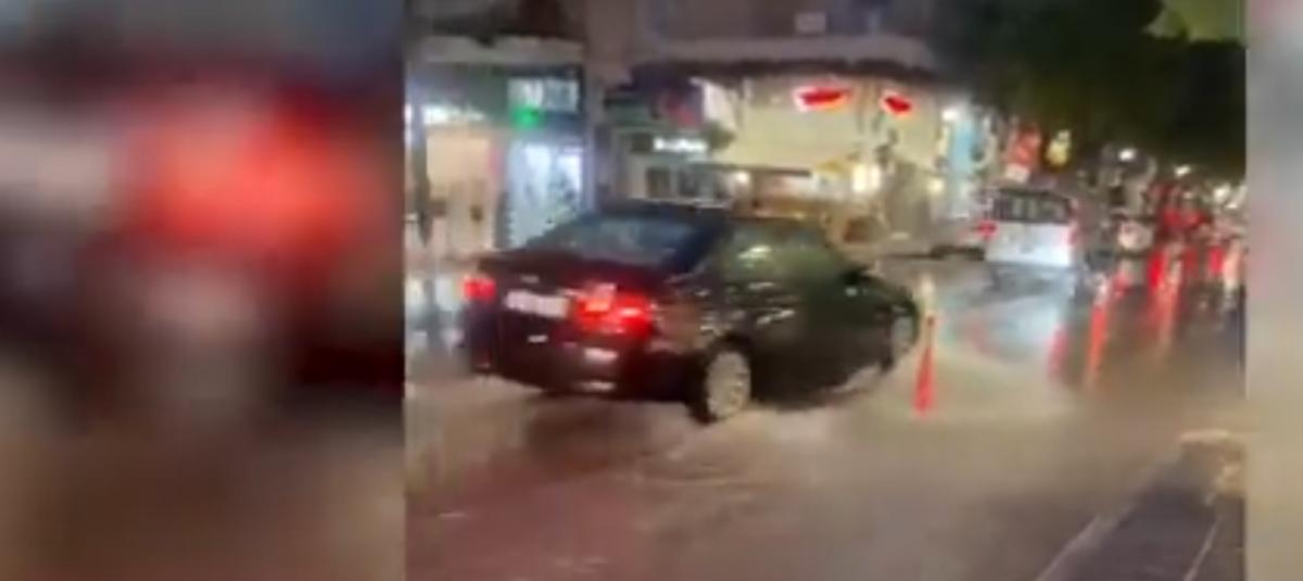 Κακοκαιρία «Αλέξανδρος»: «Ποτάμια» οι δρόμοι στην Κρήτη λόγω βροχής - Δείτε βίντεο