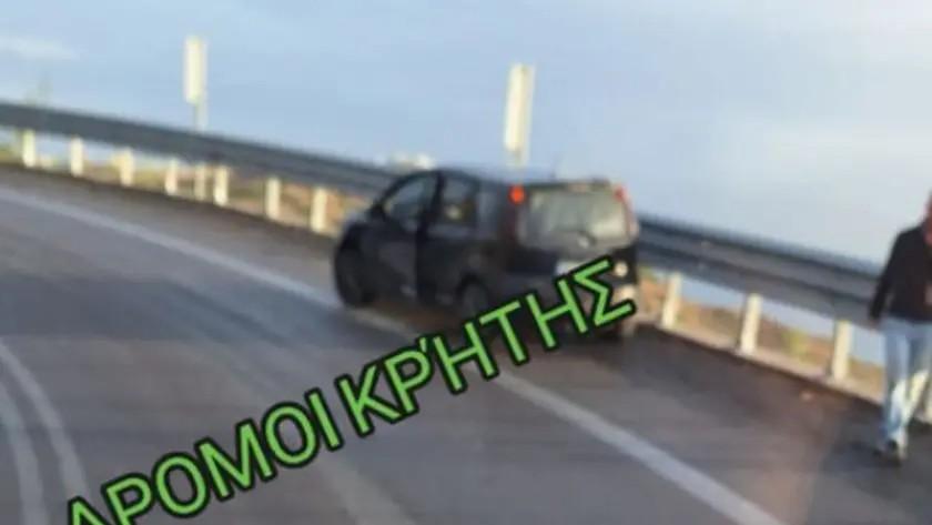 Ηράκλειο: Τροχαίο με το... καλημέρα - Σφοδρή σύγκρουση δύο αυτοκινήτων