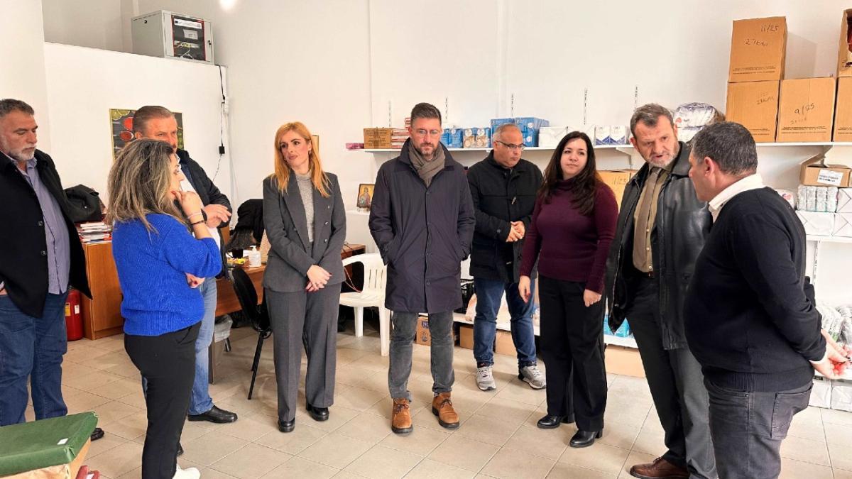 Στις Κοινωνικές Δομές του Δήμου Μαλεβιζίου βρέθηκε ο Μενέλαος Μποκέας