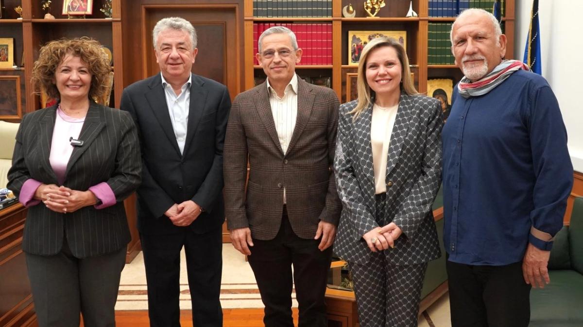 Πρώτη συνάντηση νέου Δ.Σ. Μουσείου Ν. Καζαντζάκη με τον Σταύρο Αρναουτάκη