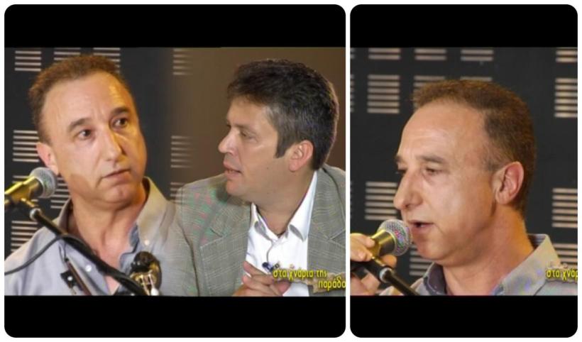 Ο Στέφανος Μεσσαριτάκης στην τηλεοπτική εκπομπή ''στα χνάρια της παράδοσης'' (δείτε βίντεο)