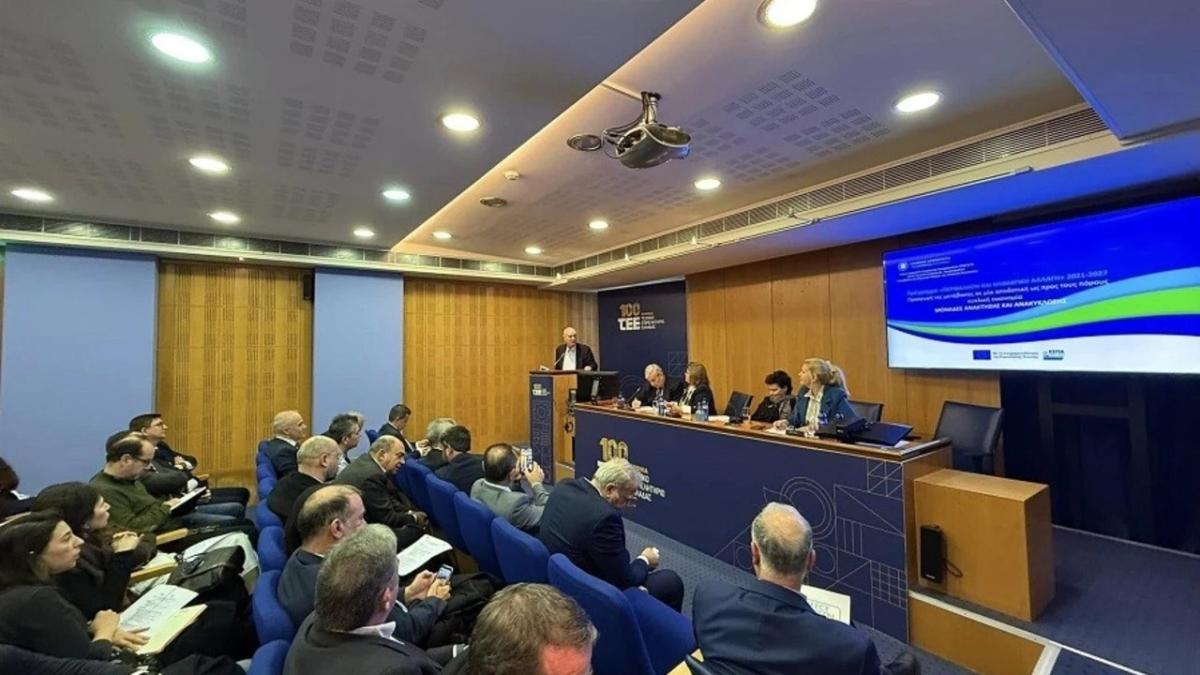 Ο Δήμαρχος Βιάννου στην ημερίδα με θέμα τη «Διαχείριση αποβλήτων με άξονα τη διαλογή στην πηγή»