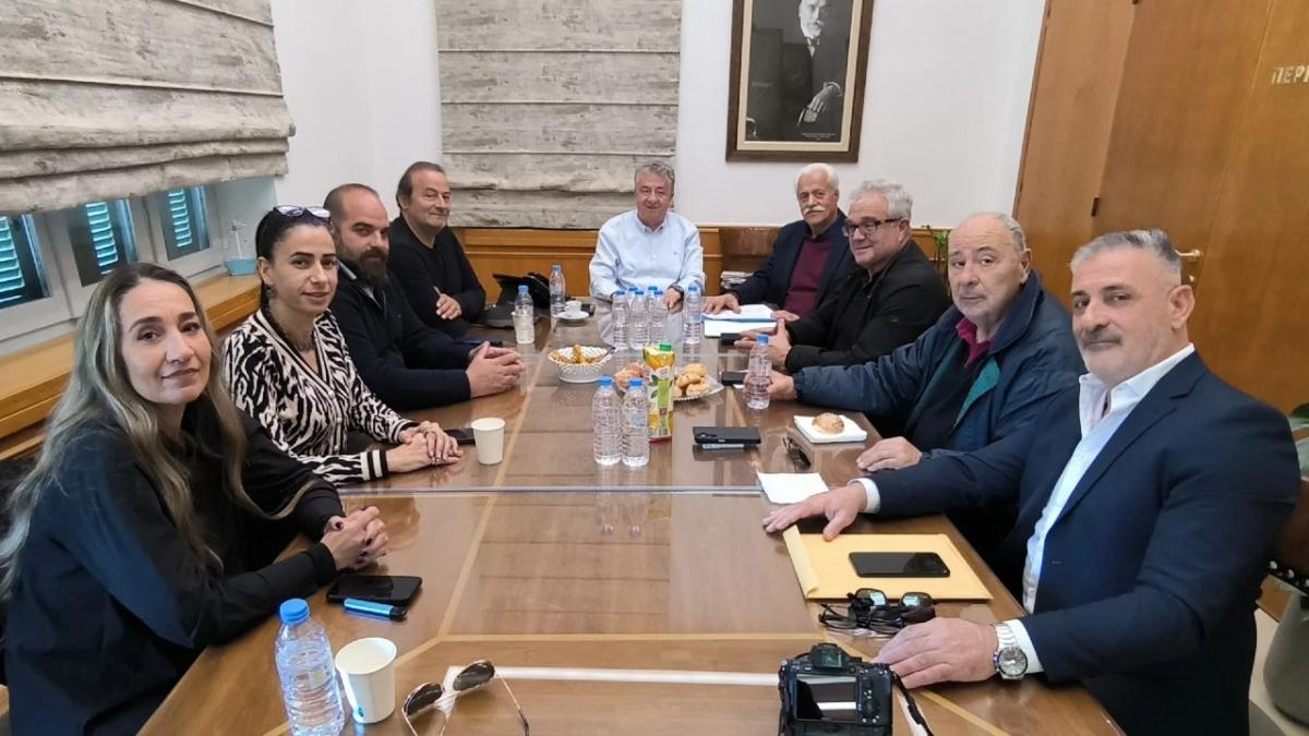 Στην Περιφέρεια Κρήτης ο Δήμαρχος Αποκορώνου - Τι συζητήθηκε