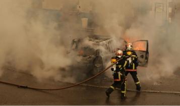 αυτοκίνητο φωτιά