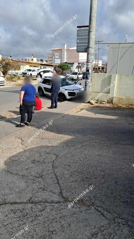 Νέο τροχαίο στην Κρήτη: Σύγκρουση δύο ΙΧ – Το ένα κατέληξε σε τοιχίο