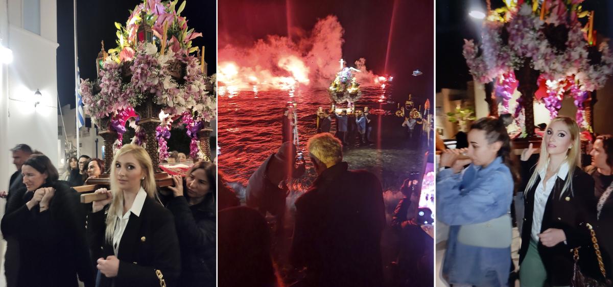 Η Υποψήφια Διδάκτωρ Πα.Δ.Α. κα Ελένη Σταματοπούλου τις Άγιες Ημέρες του Πάσχα στην Μεγαλόχαρη της Τήνου