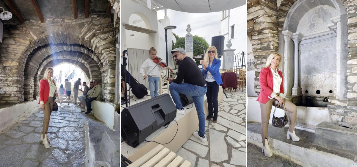 Η Υποψήφια Διδάκτωρ Πα.Δ.Α. κα Ελένη Σταματοπούλου τις Άγιες Ημέρες του Πάσχα στην Μεγαλόχαρη της Τήνου