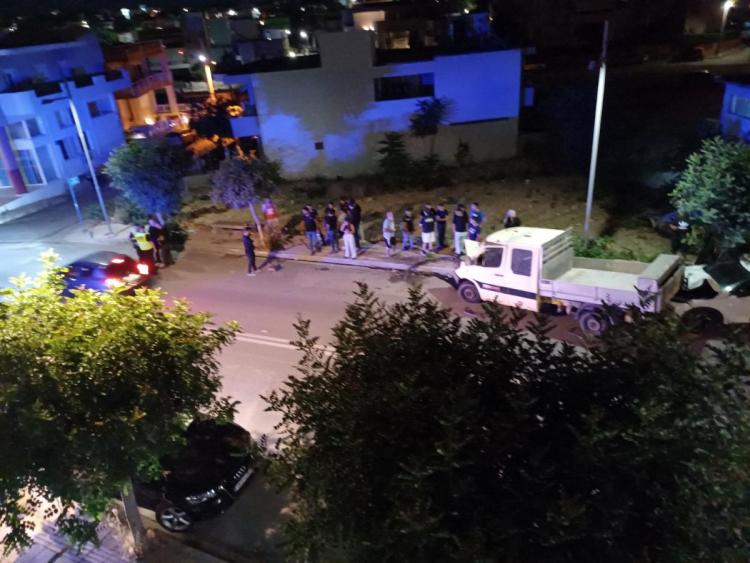 Ηράκλειο: Σοβαρό τροχαίο τα ξημερώματα με 3 τραυματίες - Επιβατηγό έπεσε σε άλλα δύο οχήματα (vid+pics)