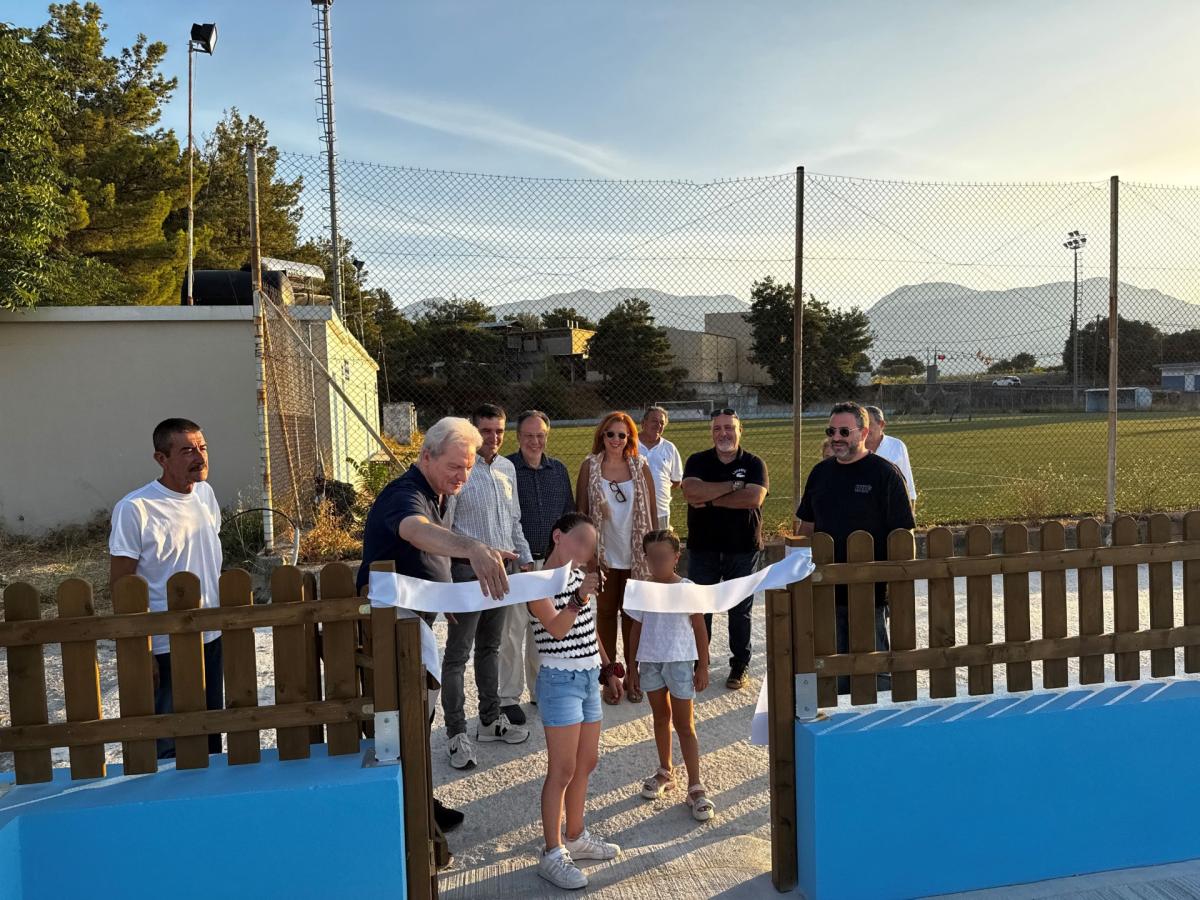 Με παιδικά χαμόγελα εγκαινιάστηκαν οι νέες παιδικές χαρές σε Άγιο Μύρωνα και Κάτω Ασίτες!