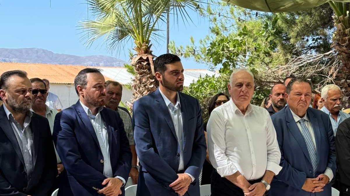 Παρών στις εκδηλώσεις μνήμης για τους 27 Μάρτυρες του Σοκαρά ο Δήμαρχος Βιάννου
