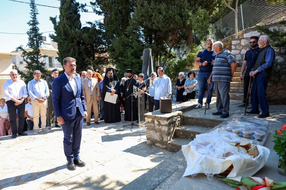 Μενέλαος Μποκέας: «Χρέος μας να μην ξεχνάμε τα ονόματα των παλικαριών που θυσιάστηκαν σε Δαμάστα και Μάραθος»
