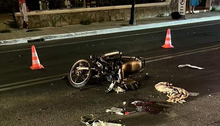 μηχανή τροχαίο