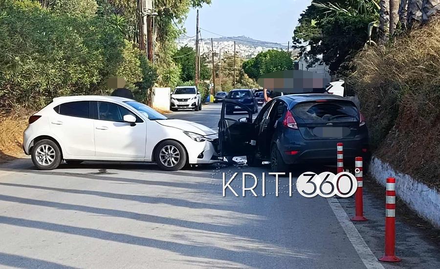 Νέο τροχαίο στην Κρήτη: Γυναίκα τραυματίστηκε μετά από σφοδρή σύγκρουση δύο αυτοκινήτων