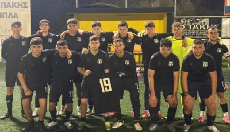 Τυμπάκι: Συγκίνηση στο Youth League – Το «αντίο» των παικτών του ΑΟΤ στον 19χρονο Ραφαήλ 3 Τυμπάκι: Συγκίνηση στο Youth League – Το «αντίο» των παικτών του ΑΟΤ στον 19χρονο Ραφαήλ