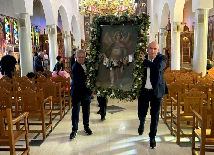 Οι κρεοπώλες του Ηρακλείου γιόρτασαν τον προστάτη τους με Θεία Λειτουργία και παραδοσιακό κέρασμα (pics) 3 Οι κρεοπώλες του Ηρακλείου γιόρτασαν τον προστάτη τους με Θεία Λειτουργία και παραδοσιακό κέρασμα (pics)